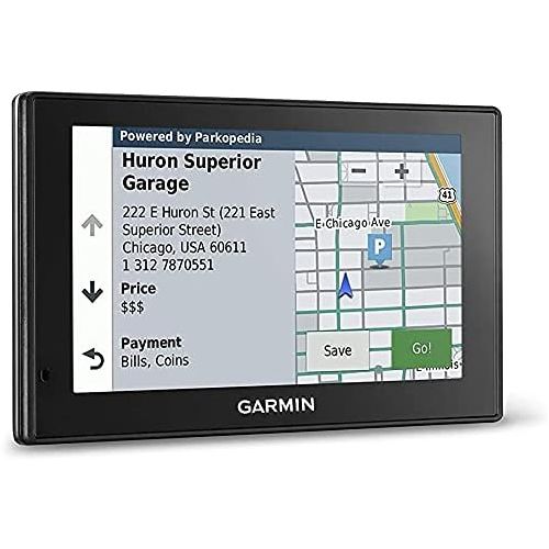 가민 Garmin DriveSmart 51 NA LMT-S Vent Mount Bundle (010-01680-02) with Lifetime Maps/Traffic, Live Parking, Bluetooth,WiFi, Smart Notifications, Voice Activation, Driver Alerts