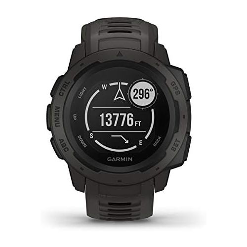 가민 Garmin Instinct, GPS Watch, Graphite, Refurbished