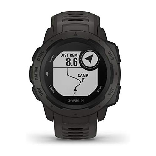 가민 Garmin Instinct, GPS Watch, Graphite, Refurbished