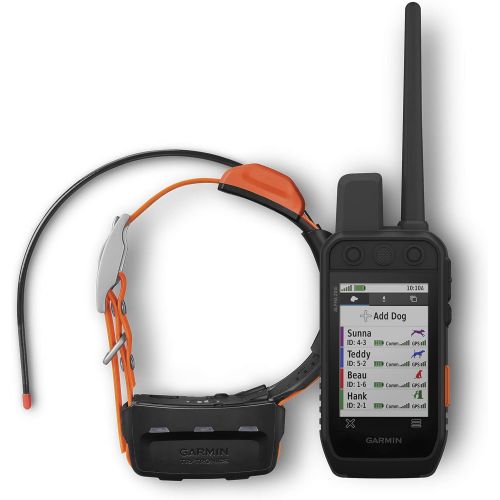 가민 Garmin Alpha 200i/T 5 Dog Tracking Bundle, Handheld and Collar, Utilizes inReach Technology, Sunlight-readable 3.6 Touchscreen (010-02230-20)