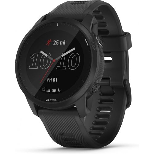 가민 Garmin Forerunner 945 LTE, Premium GPS Running/Triathlon Smartwatch with LTE Connectivity, Black