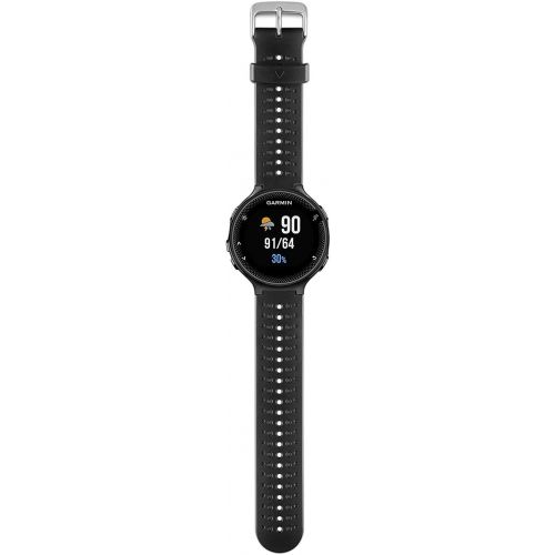 가민 Garmin 010-03717-55 Forerunner 235 with Wrist Based Heart Rate Monitoring, Black/Gray