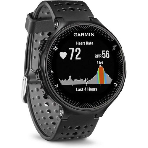 가민 Garmin 010-03717-55 Forerunner 235 with Wrist Based Heart Rate Monitoring, Black/Gray