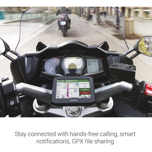 가민 Garmin zumo 396 LMT-S, Motorcycle GPS with 4.3-inch Display, Rugged Design for Harsh Weather, Live Traffic and Weather