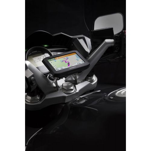 가민 [아마존베스트]Garmin zuemo 396 LMT-S EU Motorcycle Navigation Device - Europe Map, Lifetime Map Updates, Routing Functions, Safety Guide, 4.3 Inch Touch Screen