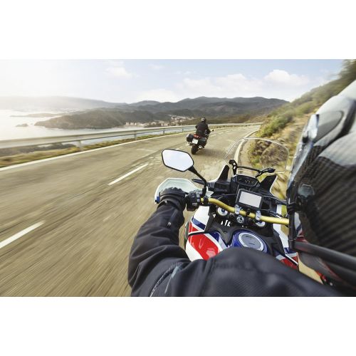 가민 [아마존베스트]Garmin zuemo 396 LMT-S EU Motorcycle Navigation Device - Europe Map, Lifetime Map Updates, Routing Functions, Safety Guide, 4.3 Inch Touch Screen