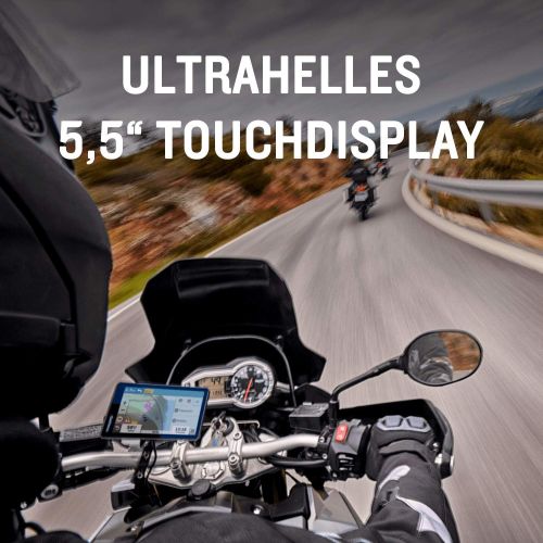 가민 [아마존베스트]Garmin Zumo XT - Sat Nav Waterproof, for Motorcycle, On & Off Road, with Ultra Bright 5.5 Inch HD Touch Screen and Pre-Installed EU Map With adventurous routing, satellite pictures