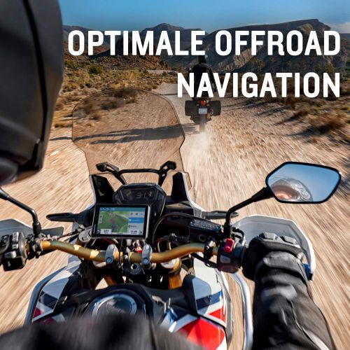 가민 [아마존베스트]Garmin Zumo XT - Sat Nav Waterproof, for Motorcycle, On & Off Road, with Ultra Bright 5.5 Inch HD Touch Screen and Pre-Installed EU Map With adventurous routing, satellite pictures