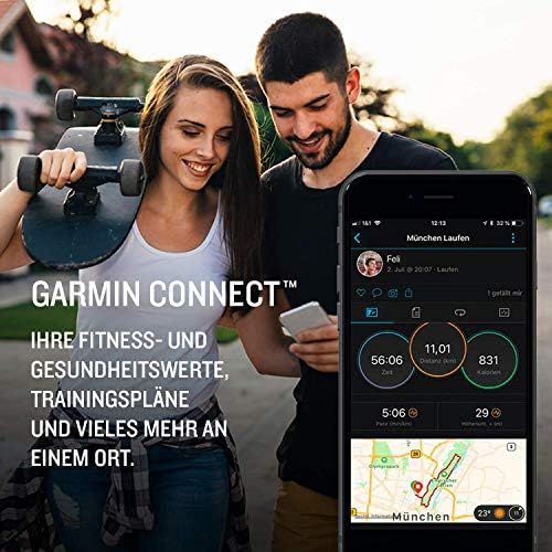 가민 [아마존베스트]Garmin Forerunner 245 GPS Running Watch with Individual Training Plans, Special Running Features & Detailed Training Analysis, 3 cm Colour Display, Battery Life Up To 7 Days, Water