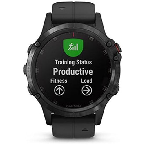 가민 [아마존베스트]Garmin Fenix 5 Plus Sapphire Black with Bl