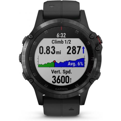 가민 [아마존베스트]Garmin Fenix 5 Plus Sapphire Black with Bl