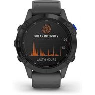 [아마존베스트]Garmin Fenix 6 Pro Solar Smartwatch Slate Grey/Black 010-02410-11