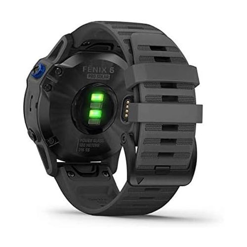 가민 [아마존베스트]Garmin Fenix 6 Pro Solar Smartwatch Slate Grey/Black 010-02410-11