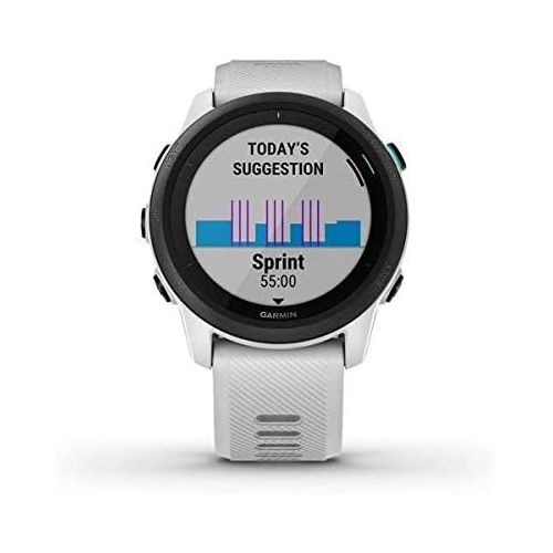 가민 [아마존베스트]Garmin Forerunner 745 Unisex GPS Sports Watch Stone White Strap (100) 000