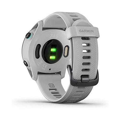 가민 [아마존베스트]Garmin Forerunner 745 Unisex GPS Sports Watch Stone White Strap (100) 000
