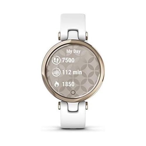 가민 [아마존베스트]Garmin Lily Sport, Women Fashion Smart Watch with High Quality Aluminium Bezel, Health & Fitness Data for Women, 2,5cm Touch Screen, Smartphone Notifications & 5 Days Battery Life
