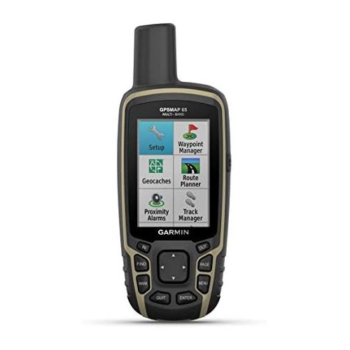 가민 [아마존베스트]Garmin GPSMAP 65 - GPS Outdoor Handheld Navigation Device - Includes Carry Bag