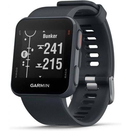 가민 Garmin Approach S10, Lightweight GPS Golf Watch, Granite Blue