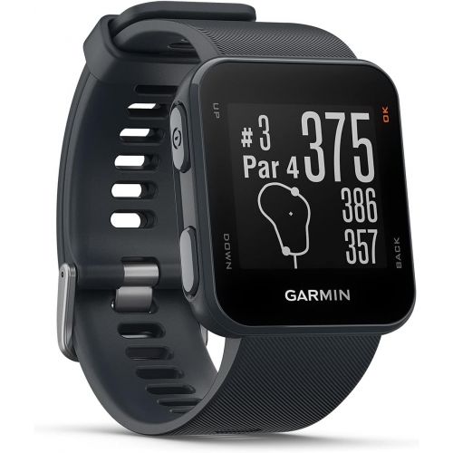 가민 Garmin Approach S10, Lightweight GPS Golf Watch, Granite Blue