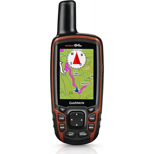 가민 Garmin GPSMAP 64s Worldwide with High-Sensitivity GPS and GLONASS Receiver