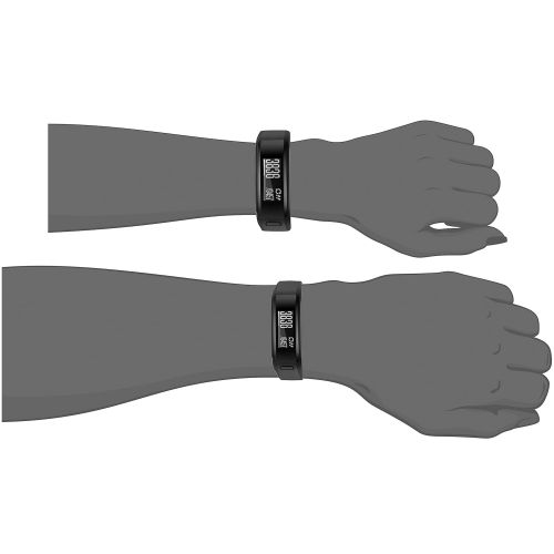 가민 Garmin vivosmart HR Activity Tracker Regular Fit - Black