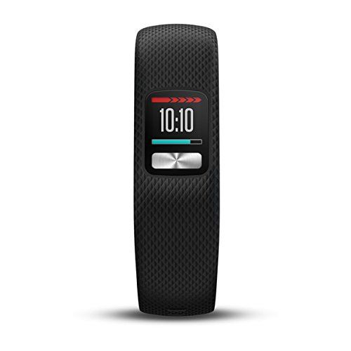 가민 Garmin vivofit 4 activity tracker with 1+ year battery life and color display. Small/Medium, Black. 010-01847-00