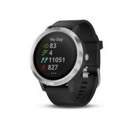 Garmin Vivoactive 3, GPS Smartwatch with Contactless Payments and Built-In Sports APPS, Black with Silver Hardware