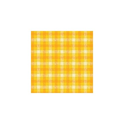  Garnier Thiebaut Mille Panache Canary Coated Tablecloth 69x69 (175x175cm) Square