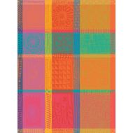 Garnier Thiebaut, Mille Wax, Creole, French Jacquard Kitchen Towel, 100 Percent Cotton, 22 Inches x 30 Inches
