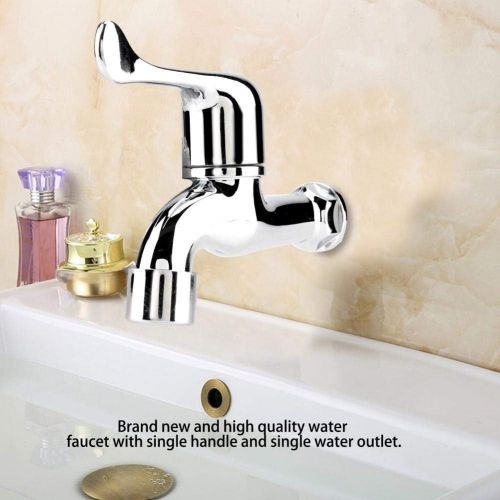  Garosa Water Faucet Laundry Bathroom Washing Machine Bath Tub Tap Faucet Outdoor Garden Single Cold Water Tap(#1)