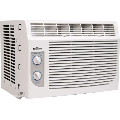  Garrison 2477793 R-410A Through-The-Window Cool-Only Air Conditioner with Mechanical Control, 5000 BTU, White