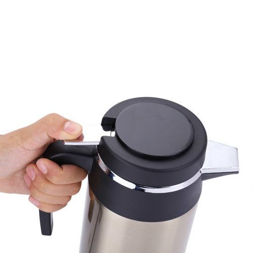  Garsent 1200ml Auto Wasserkocher Edelstahl 24V Zigarettenanzuender Reisewasserkocher fuer Wasser Kaffee Getranke Heizung