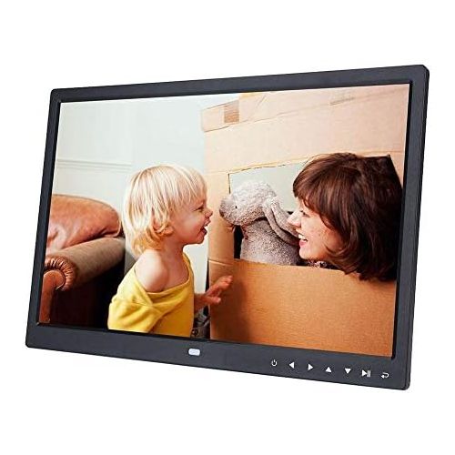  [아마존베스트]Garsent 15 Inch High Resolution Photo Frame with Photo / Music / Video Player Multi Function Ultra Slim Design with Remote Control