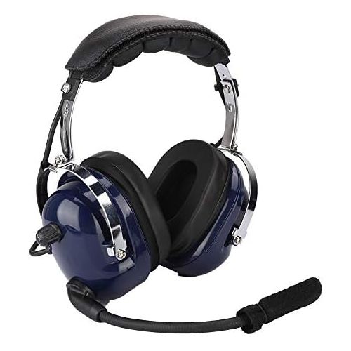  [아마존베스트]-Service-Informationen Garsent Aviation Headset Noise Cancelling Over Ear Headphones with Mic 3.5mm Noise Cancelling Headset for Airplane