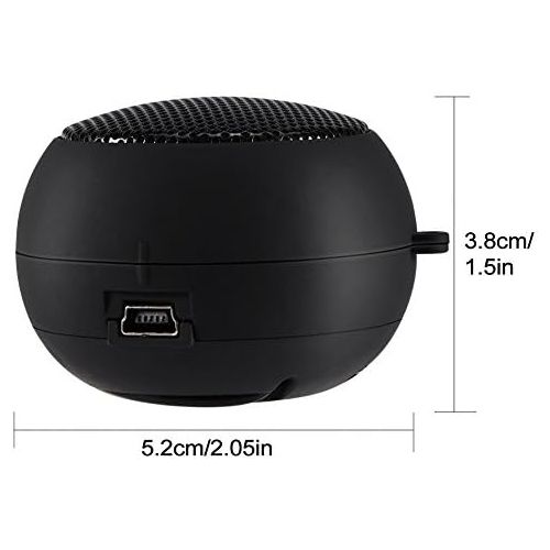  [아마존베스트]Garsent Mini Speaker, Portable Bluetooth Music Speaker with 3.5 mm Audio Jack Built-in 180 mAh Battery for iPod, Mobile Phone, PC, MP3, MP4, MP5