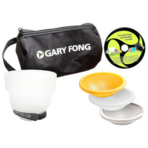  Gary Fong Wedding Event Flash Modifying Kit (WhiteGrayAmber)