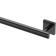 Gatco 4050MX Elevate Bathroom Towel Bar, 24-inch, Matte Black