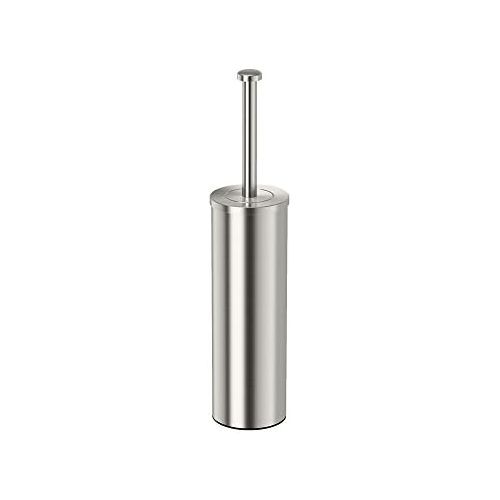  Gatco 1482 Latitude II Slender Toilet Brush Holder, Satin Nickel