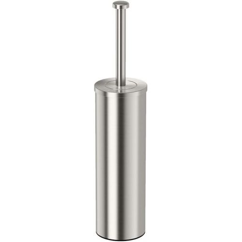  Gatco 1482 Latitude II Slender Toilet Brush Holder, Satin Nickel