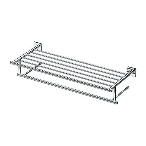  Gatco 4057 Elevate Minimalist Spa Rack, 26, Chrome