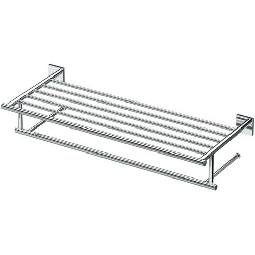  Gatco 4057 Elevate Minimalist Spa Rack, 26, Chrome