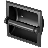 Gatco Recessed Toilet Paper Holder, Matte Black