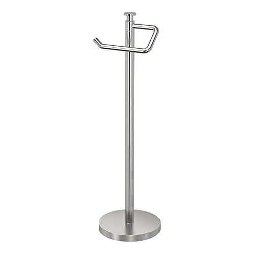  Gatco 1435SN Standing Tissue Holder, Satin Nickel, 23.5