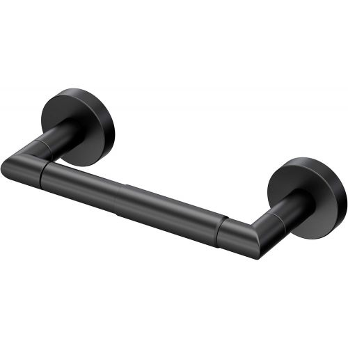  Gatco Glam Standard Toilet Paper Holder, Matte Black