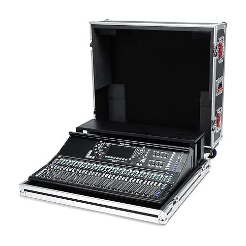  Gator Cases G-TOUR ATA Style Road Case Custom Fit for Allen & Heath SQ7 Mixer with Heavy Duty Hardware & 4