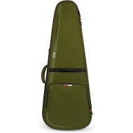Gator Cases ICON Series Premium Weather Resistant Gig Bag for Acoustic Guitars with TSA Luggage Lock-Friendly Zipper Pulls; Green(G-ICONDREAD-GRN)