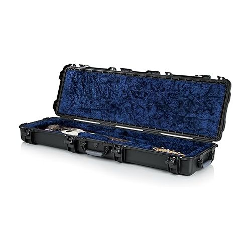  Gator Titan Series Waterproof/Dust Proof Case for Jazz and Precision Style Guitars (GWP-BASS),Black
