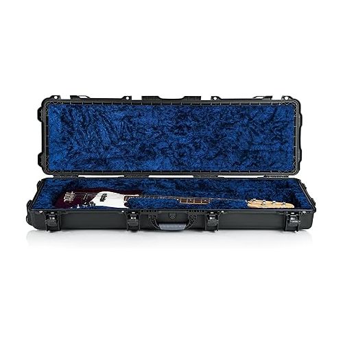  Gator Titan Series Waterproof/Dust Proof Case for Jazz and Precision Style Guitars (GWP-BASS),Black