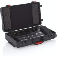 Gator Cases ATA Style Case for the Line 6 Helix Multi-FX Floor Processor with Wheels (GHELIXFLOOR)