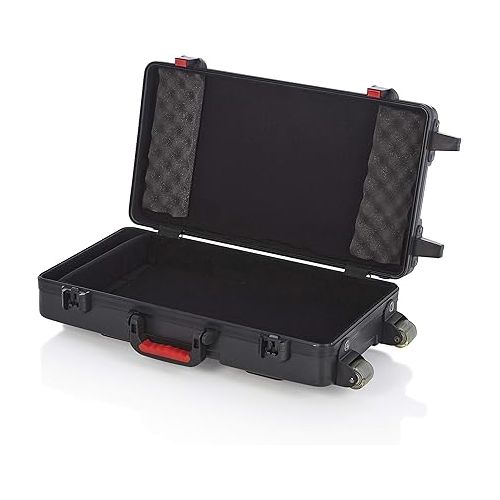  Gator Cases ATA Style Case for the Line 6 Helix Multi-FX Floor Processor with Wheels (GHELIXFLOOR)